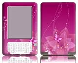 Bundle Monster Amazon Kindle 2 (Released Feb 2009) Ebook Vinyl Skin Cover Art Decal Sticker Protector Accessories - Butterfly