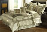 Review Victoria Classics  / Victoria Classics Aria Queen 8 Piece Comforter Set NEW