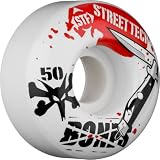Bones 'Slaughter' 50x28 STF Skateboard Wheels (Set of 4)