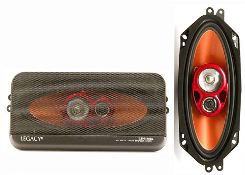 LEGACY LS4108 300 Watt Three-Way Speakers LEGACY LS4108 300 Watt Three-Way Speakers