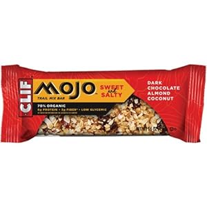 Clif Bar Mojo Bar, Dark Chocolate Almond Coconut, 12 Count