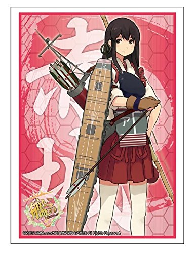 Akagi KanColle Card Game Character Sleeves HG Vol.712 Battleship Kantai Fleet Girls Collection Anime High Grade Aircraft Carrier