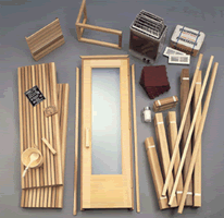 Precut Sauna Finlandia 4 x 4 FPC44