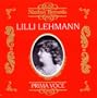 Prima Voce: Lilli Lehmann