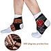 Ipow 2 Pack Nonslip Breathable Adjustable Tendon Ankle Compression Brace Support Protector Stabilizers Wraps with Strap, Medium