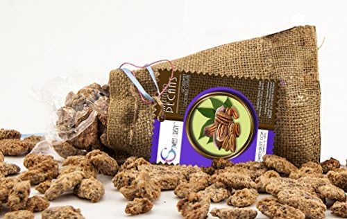 Sweetened Pecans, 1/4 lb. Jute Bag