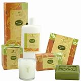 The Thymes Olive Leaf 4 Piece Deluxe Gift Set