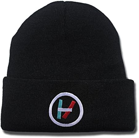 DINGZHAN Twenty One Pilots Band Logo Beanie Fashion Unisex Embroidery Beanies Skullies Knitted Hats Skull Caps