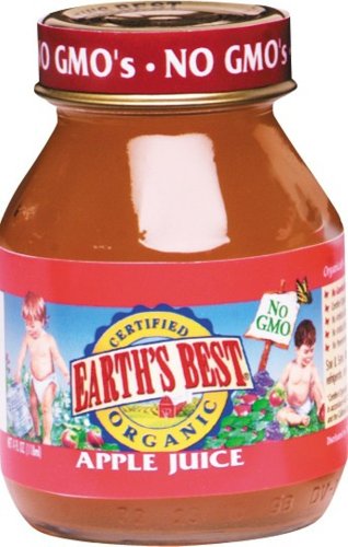 Earth's Best Apple Juice, 4 Ounce Bottle (Pack of 24) by Earth's Best