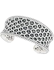 Anthony Brava Artform Collection honeycomb Cuff Bracelet