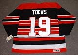 JONATHAN TOEWS Chicago Blackhawks 1940's CCM Throwback Away Hockey Jersey, MEDIUM
