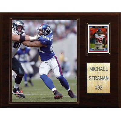 NFL New York Giants Michael Strahan Player Plaque