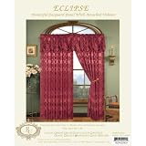 Window Curtain / Eclipse - Burgundy Case Pack 24