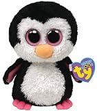 Ty Beanie Boos Paddles The Penguin Pink
