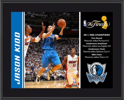 Mounted Memories Dallas Mavericks Jason Kidd 2011 Nba Finals Champions 10.5X13 Player Plaque