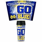NCAA Michigan Wolverines 16-Ounce Travel Mug