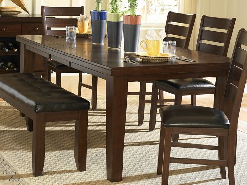 Cheap Discount Homelegance 586 Ameillia Dining Kitchen Table, Dark Oak