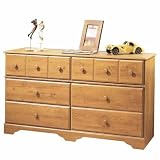 51g%2Bg4j%2BQCL. SL160  South Shore Furniture, Little Treasures Collection, Double Dresser, Country Pine
