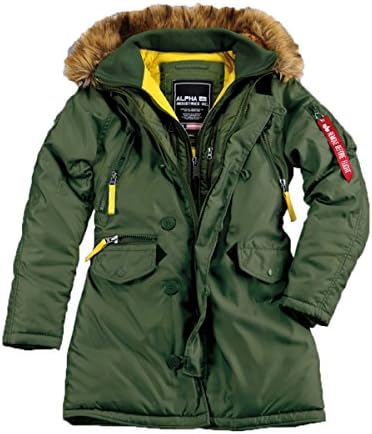 Alpha Industries Jacke PPS N3B Wmn, Color:dark green;Größe:S