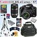Canon Rebel XS 10.1MP Digital SLR Camera (Black) with EF-S 18-55mm f/3.5-5.6 "IS" Lens & EF-S 55-250mm f/4.0-5.6 "IS" Telephoto Zoom Lens + 8GB Deluxe Accessory Kit