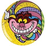 Disney by International Artist Romero Britto for Enesco Cheshire Cat Plate 8 IN