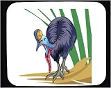 Mouse Pad with Australia, animals, wildlife, animal, cassowary