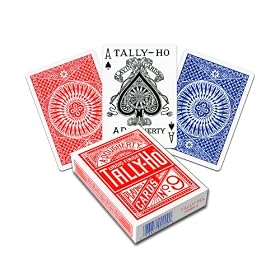 Jeu de cartes - Tally Ho - Poker - 54 Cartes