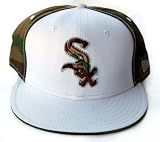 MLB Chicago White Sox New Era 59Fifty White Camo Fitted Hat, 8