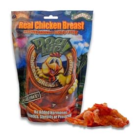 Free Range Chicken Breast Wraps w/ Carrot Dog Chew Treats, 12oz