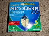 14 Count Nicoderm CQ Step 1 Opaque Patches 8/2010 51g%2BpjJ8g8L. SL160 14 Count Nicoderm CQ Step 1 Opaque Patches 8/2010