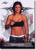 2010 Leaf MMA #10 Gina Carano (Mixed Martial Arts) Trading Card in Screwdown Display Case