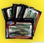 Tsunami 5" Split-tail Minnow Lure Black Back 4-pks of 4