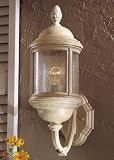 Minka Lavery HANCOOK OUTDOOR WALL MOUNT - Parchment - Cast Aluminum - B00084KAX0