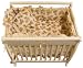 6 Piece Teddy Bear Mini Crib Bedding Set