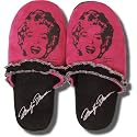 Marilyn Monroe Pink and Black Slippers
