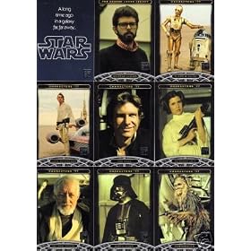 2007 Topps Star Wars 30th Edition Complete Set of 120 Trading Cards - Darth Vader, Luke SkyWalker, Obi-Wan Kenobi, Princess Leia, Han Solo, & more!!