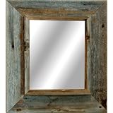Western Rustic Mirror - Reclaimed Barnwood (20x24 frame)