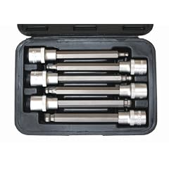NBS Werkzeuge Bit-Einsatz-Set, Innen-6-kant m. Kugelkopf, 1/2", 6-tlg.