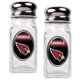 MLB St. Louis Cardinals Salt and Pepper Shaker Set with Crystal Coat