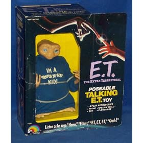 E.T. The Extra Terrestrial Poseable Talking Toy by E.T.
