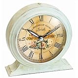 Infinity Instruments Boutique De Fleur Metal Alarm Clock