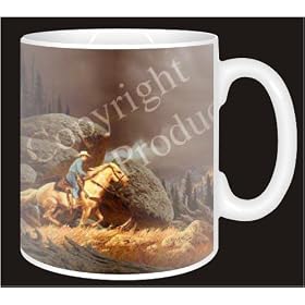 HORSE RIDING WESTERN COWBOY Coffee Mug