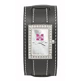 Mississippi State Bulldogs Ladies NCAA Starlette Watch (Wide Leather Band)