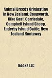 Animal Breeds Originating in New Zealand-