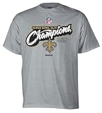 New Orleans Saints Super Bowl XLIV Champions Reebok Official Locker Room T-Shirt