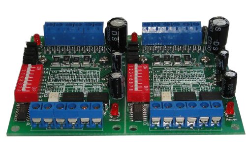 4257 Stepper Motor Driver Board / Drive Toshiba Tb6560 3A 2 Axis Shared Heatsink