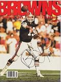Bernie Kosar signed autographed Clkeveland Browns 1989 Yearbook