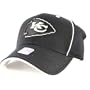 Kansas City Chiefs Black Knockout Flex Fit Baseball Hat