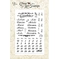 Clear Art Stamp Medium 6"X4" Sheet