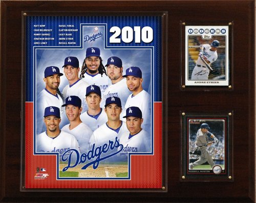 MLB Los Angeles Dodgers 2010 Team Plaque